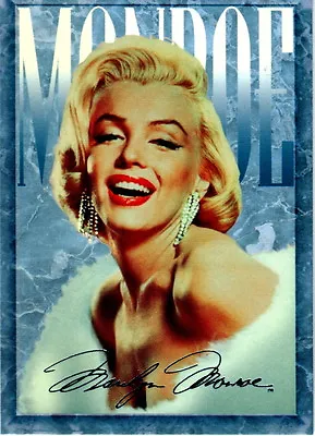 Marilyn Monroe 1993 Sports Time Promo Card P Silver Facsimile Signature • $4.50