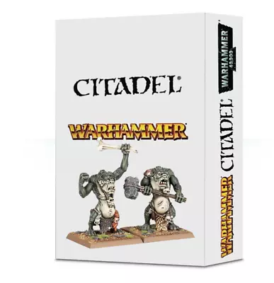 Warhammer The Old World - Orc And Goblin Tribes - Common Trolls Metal NEW • $50