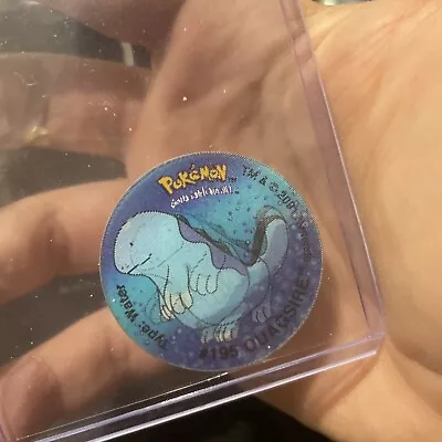 POKEMON 3D TAZOS 1999 Official Simba Nintendo Stamped & Licensed QUAGSIRE MINT • $7