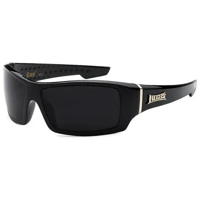 Men's Locs Sunglasses Black Frame Super Dark[1 Pair Or 2Pair] Same Day Shipping! • $11.96