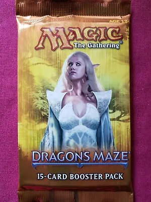 Magic The Gathering DRAGON'S MAZE New Sealed Booster Pack MTG • $11.50