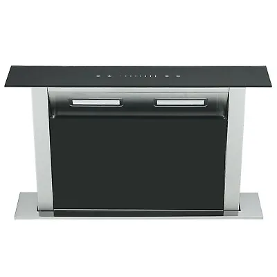 Cookology CDD605BK Black Downdraft Extractor Fan 60cm Kitchen Island Cooker Hood • £379.99