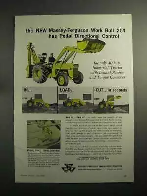 1959 Massey-Ferguson Work Bull 204 Tractor Ad • $19.99