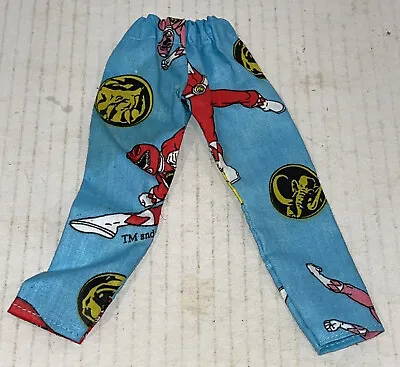 $14.99 • Buy Vintage Ken Doll Power Rangers Pajama Pants Hand Made