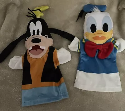 Melissa Doug Hand Puppets Goofy Donald Duck Set  • $9.99