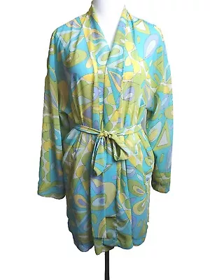 Victoria's Secret Robe Retro Print Attached Belt One Size Medium  • $19.99