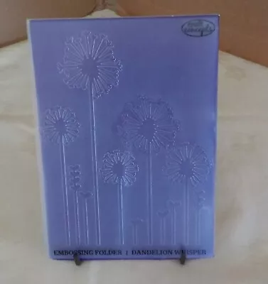 Craft Concepts Embossing Folder - Dandelion Whisper (14.5cm X 10.5cm) • £1.99