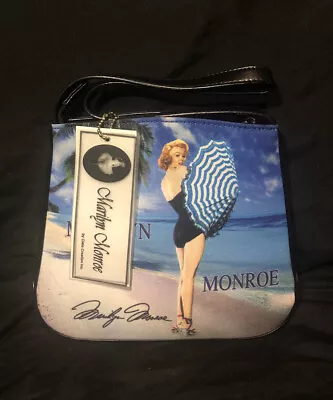 Marilyn Monroe Mini Purse Cielo Creations Beach Image NWT • $34.26