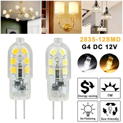 20/10PCS G4 12LED Led Bulb Capsule Lamp Replace Halogen Light Lamp AC/DC 12V • $9.49