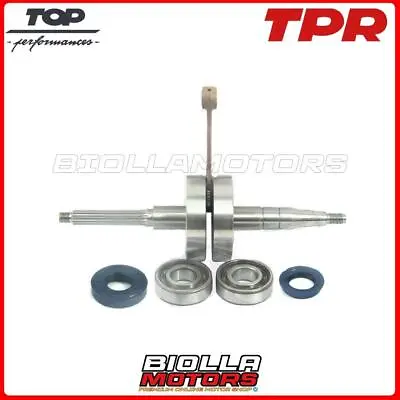 9925910 Crankshaft Tpr Sp10 C.393 B.80 + Cuscinetti Malaguti F12 Restyling Euro • $162.35