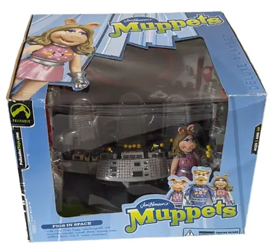 Muppet Show Pigs In Space Deluxe Playset Miss Piggy Palisades Toys NIB 2003 #1 • $109.90