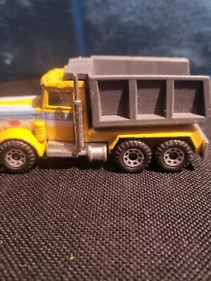 Matchbox Pace Construction Tipper Convoy Truck Yellow Peterbilt Vintage • $3.72