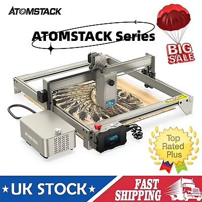 ATOMSTACK S10 Pro Laser Engraving Machine Wood Acrylic Cutter Engraver 410x420mm • £403.95