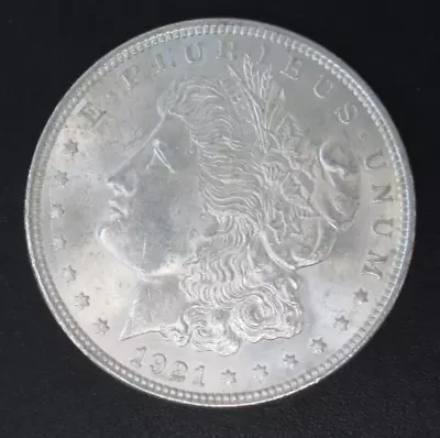 1921 BU Morgan Dollar Luster Lots Of Detail Just A Nice Coin (KC) • $46.99