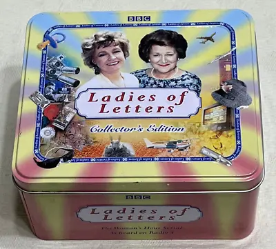 LADIES OF LETTERS : Collectors Tin Edition- BBC Radio Woman's Hour 10 Audio CD's • £47.49