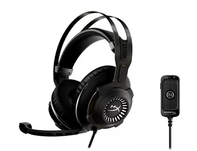 Kingston Gaming Headset HyperX Cloud Revolver S HX-HSCRS-GM/AS Black/White • $99