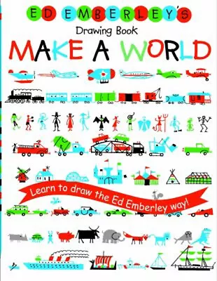 Ed Emberley's Drawing Book: Make A World Paperback Ed Emberley • $8.06