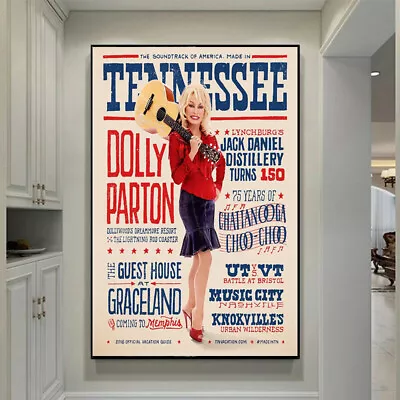 $19.95 • Buy Dolly Parton Vintage Music Concert Rock Poster