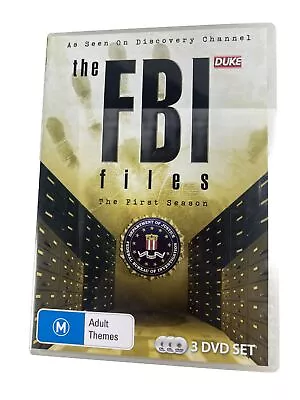 The FBI Files: The First Season DVD (Region ALL) Discovery Channel Free Postage • $19.95