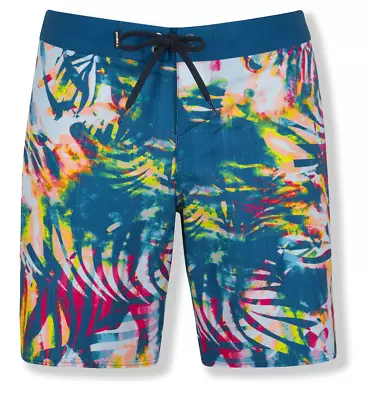 O'Neill HyperFreak Mysto 20 Board Shorts - NWT Mens 38 Blue / Multi - #43861-W7 • $26.99