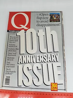 Q Music Magazines 10th Anniversary Issue October 1996 Issue 121 • $16.96