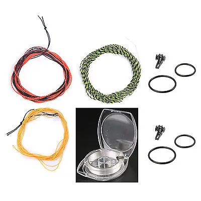 Tenkara Furled Leader Line Fly Fishing Fluorocarbon Tippet Hook Keeper Line Kit • £9.48