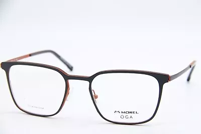 New Morel Oga 10195o Go06 Grey Black Orange Authentic Eyeglasses 55-21 • $123.71
