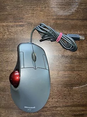 Microsoft Trackball Optical 1.0 Ps2/ubs Compatible Pn X08-70386 Tested Working • $49