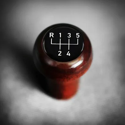 BMW Wood 5 Speed Shift Knob Push-On Version E21 E23 E24 E28 E30 E32 82110303063 • $111