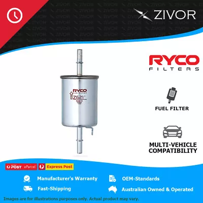 New RYCO Fuel Filter In-Line For DAEWOO NUBIRA 486E 1.6L A16DMS Z621 • $47.95