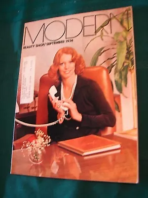 VTG MODERN BEAUTY SHOP Magazine September 1974 • $14.99