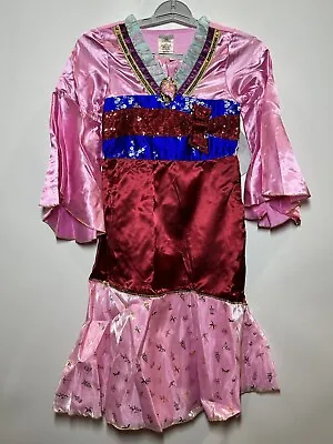 Disney Girl's Mulan Costume Red/Pink  Disney Store Size 5/6 • $19.99