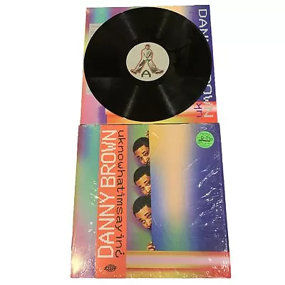 Danny Brown – Uknowhatimsayin VINYL LP 2019 WARPLP307 Q-TIP JPEGMAFIA NM- / NM- • $33.98