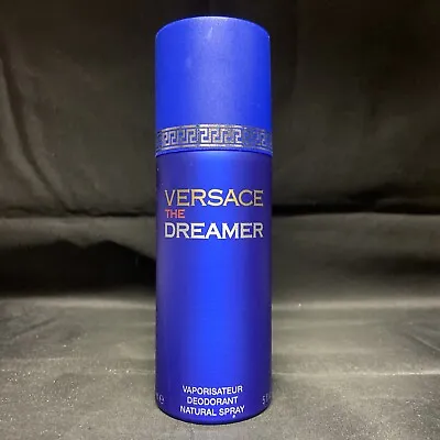 Versace The Dreamer For Men Deodorant Deodorant Spray 5.0 Fl Oz New  • $59.99