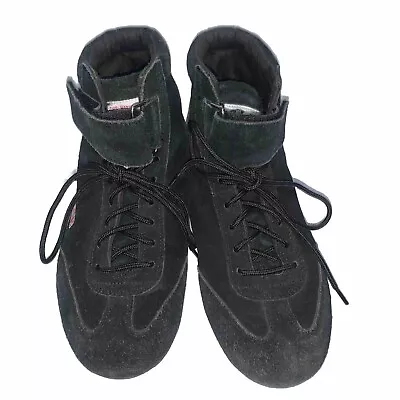 G-Force Leather Bicycle Toe Lace-Up Strap Ankle Driving Shoes Men's 9 • $40
