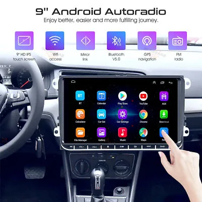 For VW Volkswagen Passat Golf Jetta 9  Android 12 Carplay Car Stereo Radio WiFi • $108.79