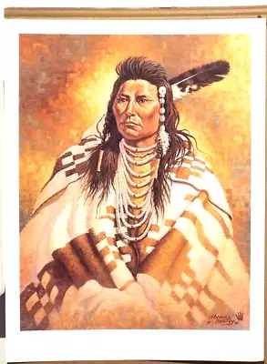 Chief  Joseph  By  Michael  Gentry Signed  • $595