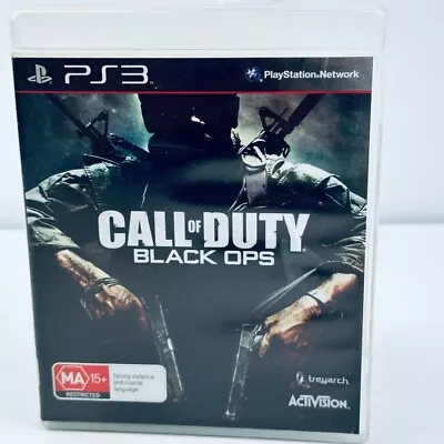 Call Of Duty: Black Ops Sony Playstation 3 PS3 Game Complete With Manual PAL • $8.91