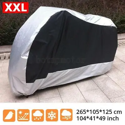 XXL Motorcycle Cover Protector For Kawasaki Vulcan 1500 1600 Classic Mean Streak • $25.44