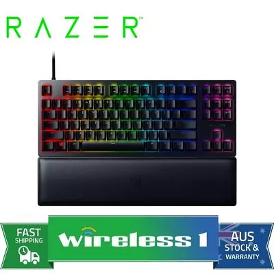 $119 • Buy Razer Huntsman V2 Tenkeyless - Optical Gaming Keyboard (Clicky Purple Switch)...