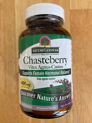 Nature's Answer - Chasteberry 400 Mg - 90 Veg Capsules Vitex • $12.99