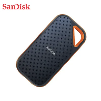 SanDisk 1TB 2TB Extreme PRO Portable SSD USB 3.2 Type-C Up To 2000MB/s SDSSDE81 • £136