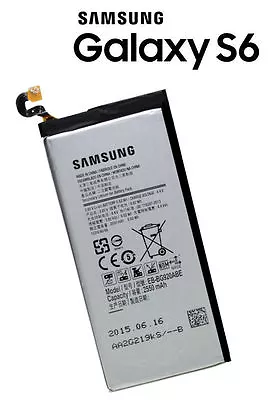 🔋 OEM Internal Battery 2550mAh EB-BG920ABE Samsung Galaxy S6 G920F G920A G920V • $11.29