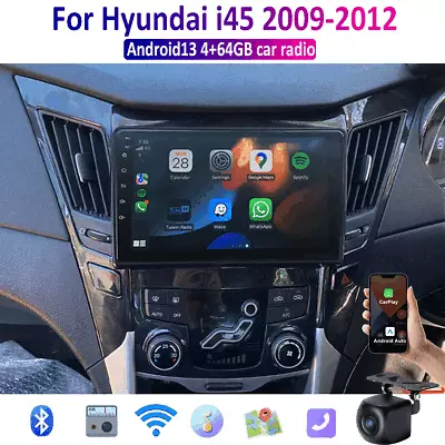 9  Wireless Carplay Android Auto Head Unit Bt Radio For Hyundai I45 2009-2012 • $329.99