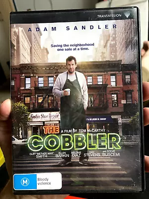 The Cobbler DVD 2014 Region 4 FREE SHIPPING Adam Sandler Dustin Hoffman Comedy • $7.19