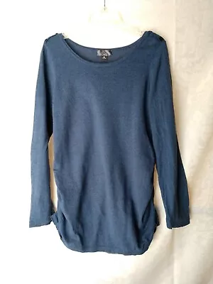 Oh Baby By Motherhood Blue Knit Top Size XL Chest 38  • $14.95