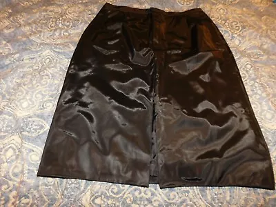 COLEBROOK CO NWT Size 12 VINYL SKIRT GORGEOUS!!!! • $15.99