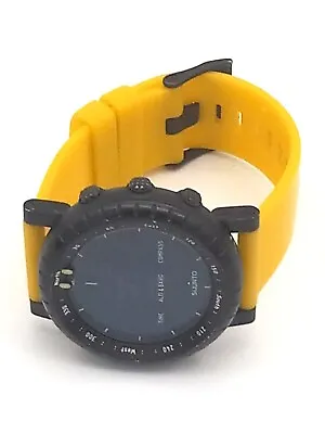 Suunto Outdoor Core Crush Barometer Altimeter Compass Watch Yellow Lknew! • $144