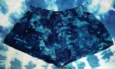 Mossimo Blue Tie Dye Shorts With Pockets ~ Sz S • $10