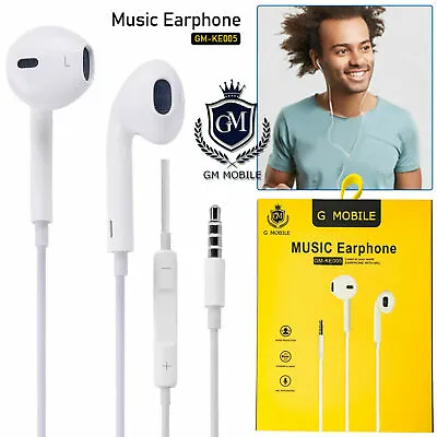 Gmobile@ Earphones For SAMSUNG Galaxy S3 S4 S6 S7 Plus Earphone Headphones • £4.99